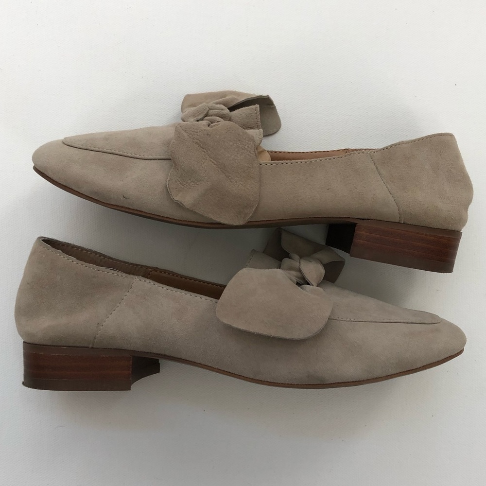 Franco Sarto Women's Suede Tan Abyss Loafer - 0093